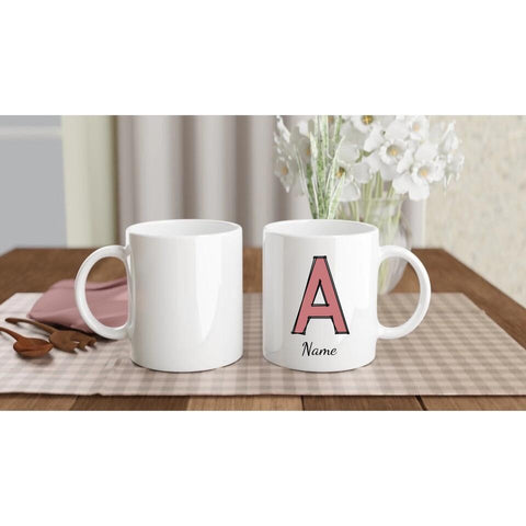 Buchstaben Tasse