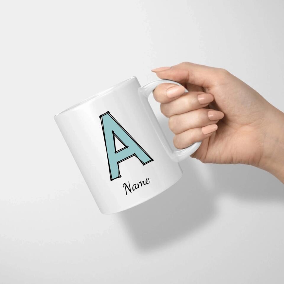 Tasse mit Anfangsbuchstaben - Tassenorama