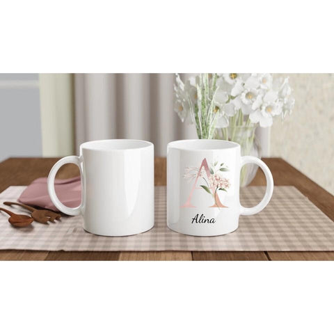 Buchstaben Tasse