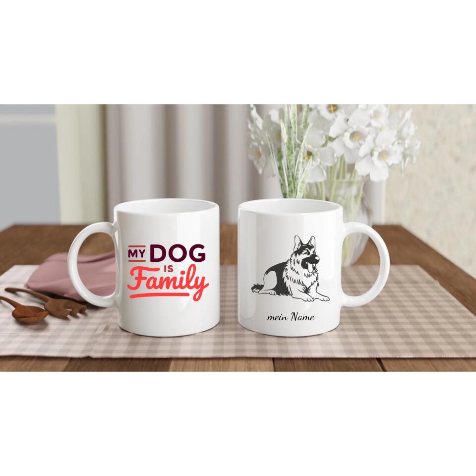 Tasse mit Hund selbst gestalten