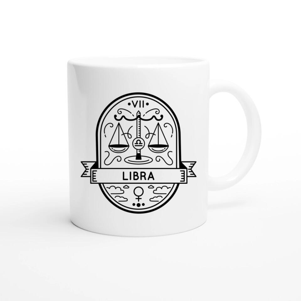 tasse sternzeichen waage - libra