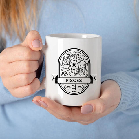 sternzeichen fisch tasse