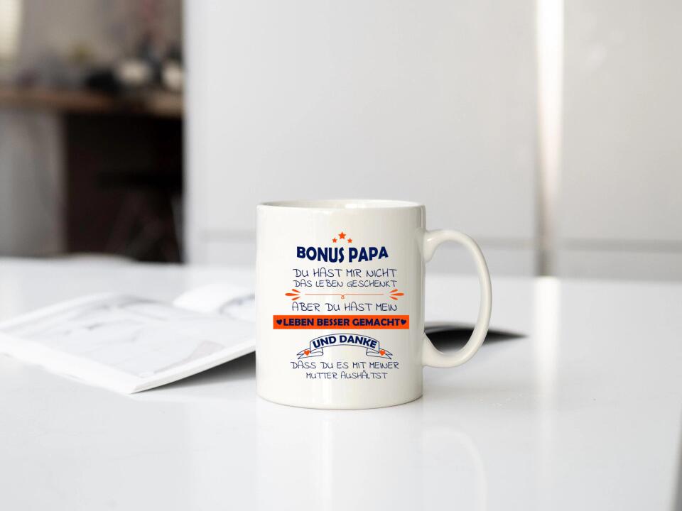 geschenk papa tasse