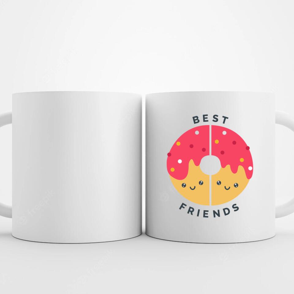 friends tasse personalisieren mit foto und best friends motiv