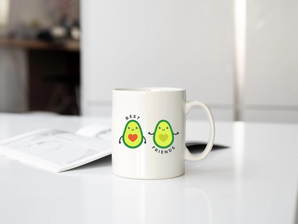 personalisierte tasse best friends