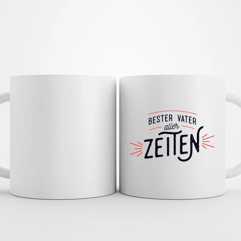 bester papa tasse bedruckn mit spruch und foto