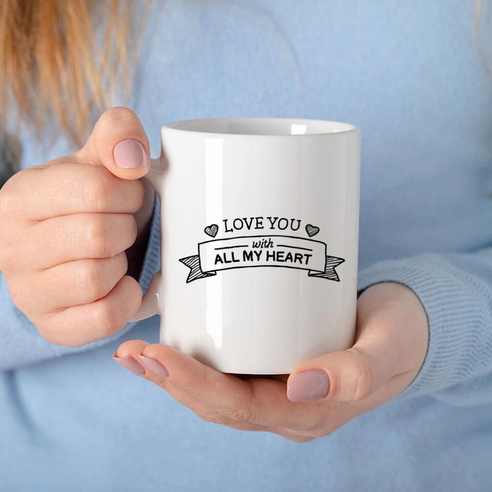 tasse romantisch