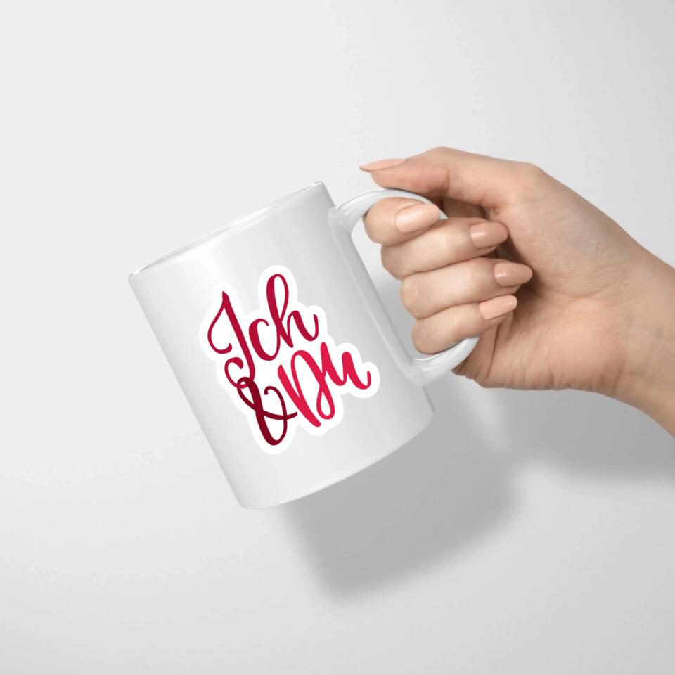 tasse romantisch designen