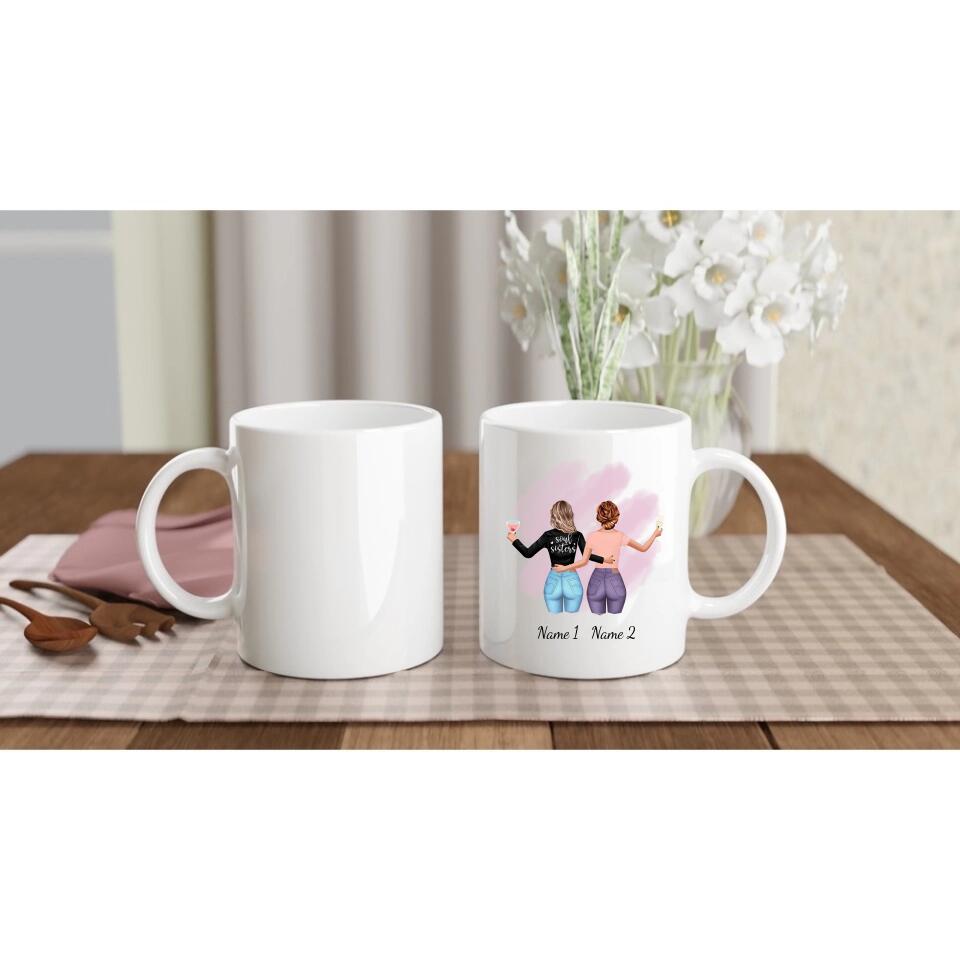 personaliseirte tasse beste freundin