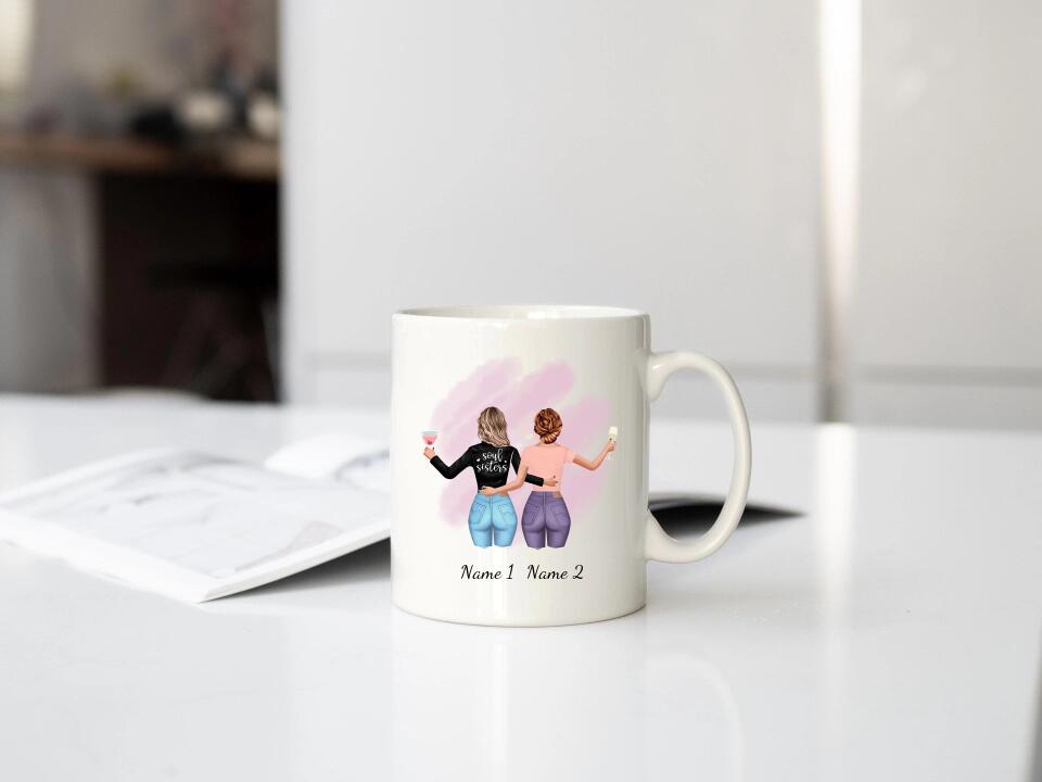tasse freundinnen personalisiert