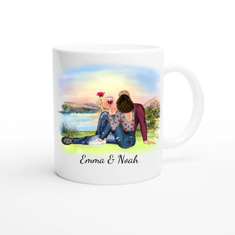 Personalisierte Tasse Paar