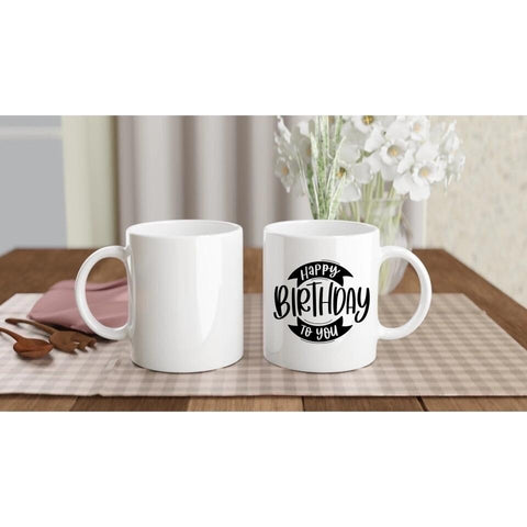 Fototasse Happy Birthday (20 verschiedene Designs)