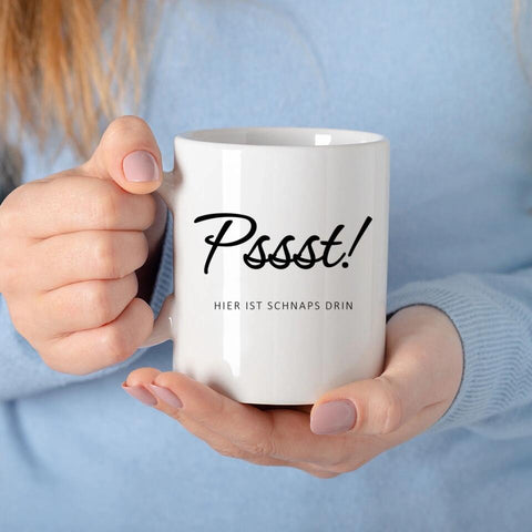 Tasse mit lustigem Spruch