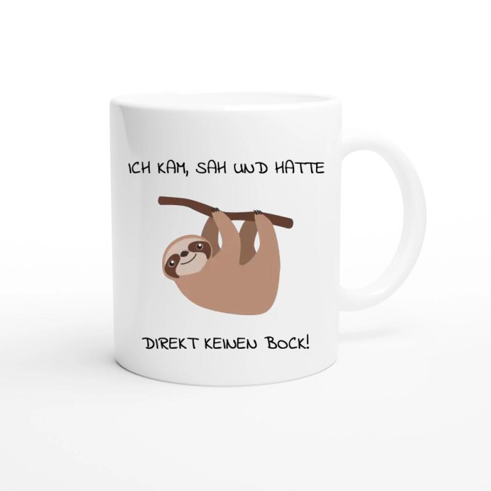 Tasse Faultier 