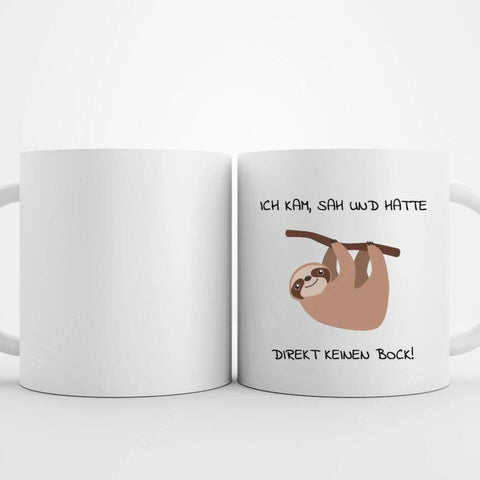 Faultier Tasse