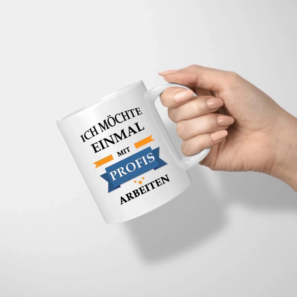 tasse arbeit lustig