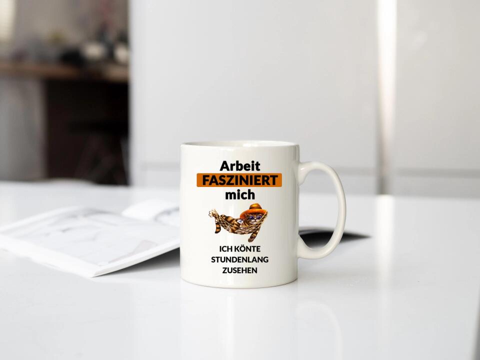 lustige tassen sprüche arbeit