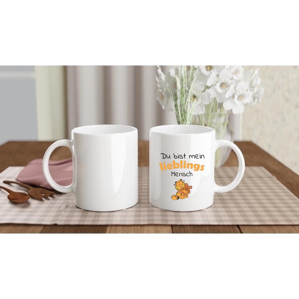 Du bist mein Lieblingsmensch Tasse mit Foto bedrucken