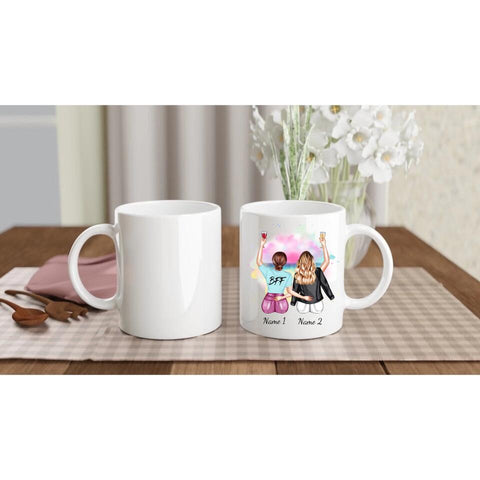 personalisierte tasse freundinnen