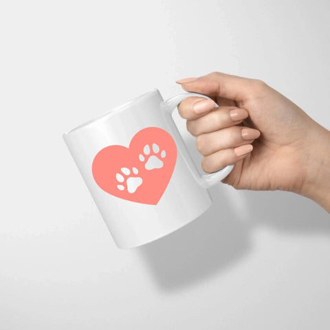 Hundepfoten Tasse