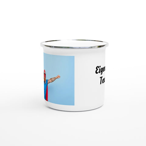 Emaille Tasse Camping