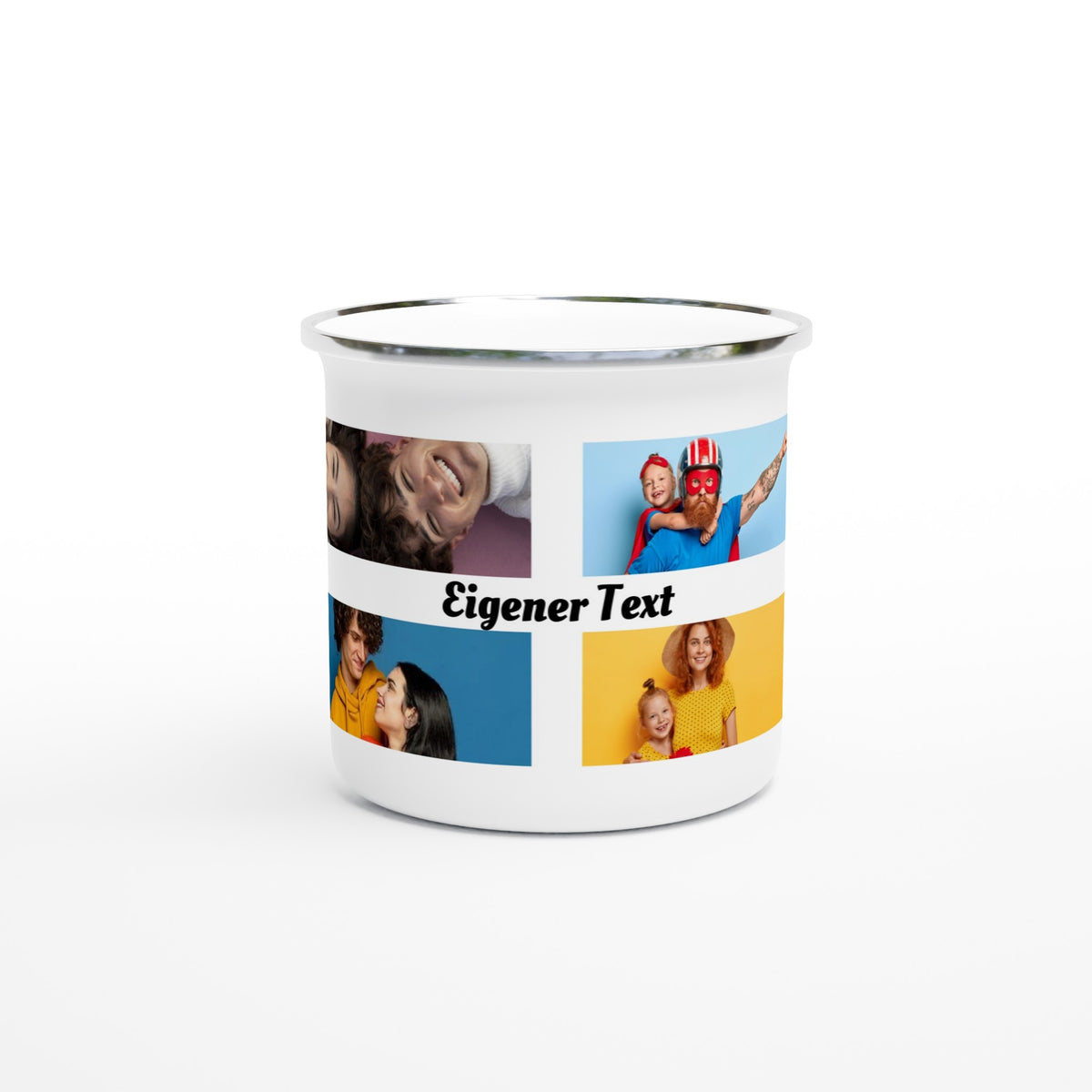 Emaille Tasse bedrucken lassen