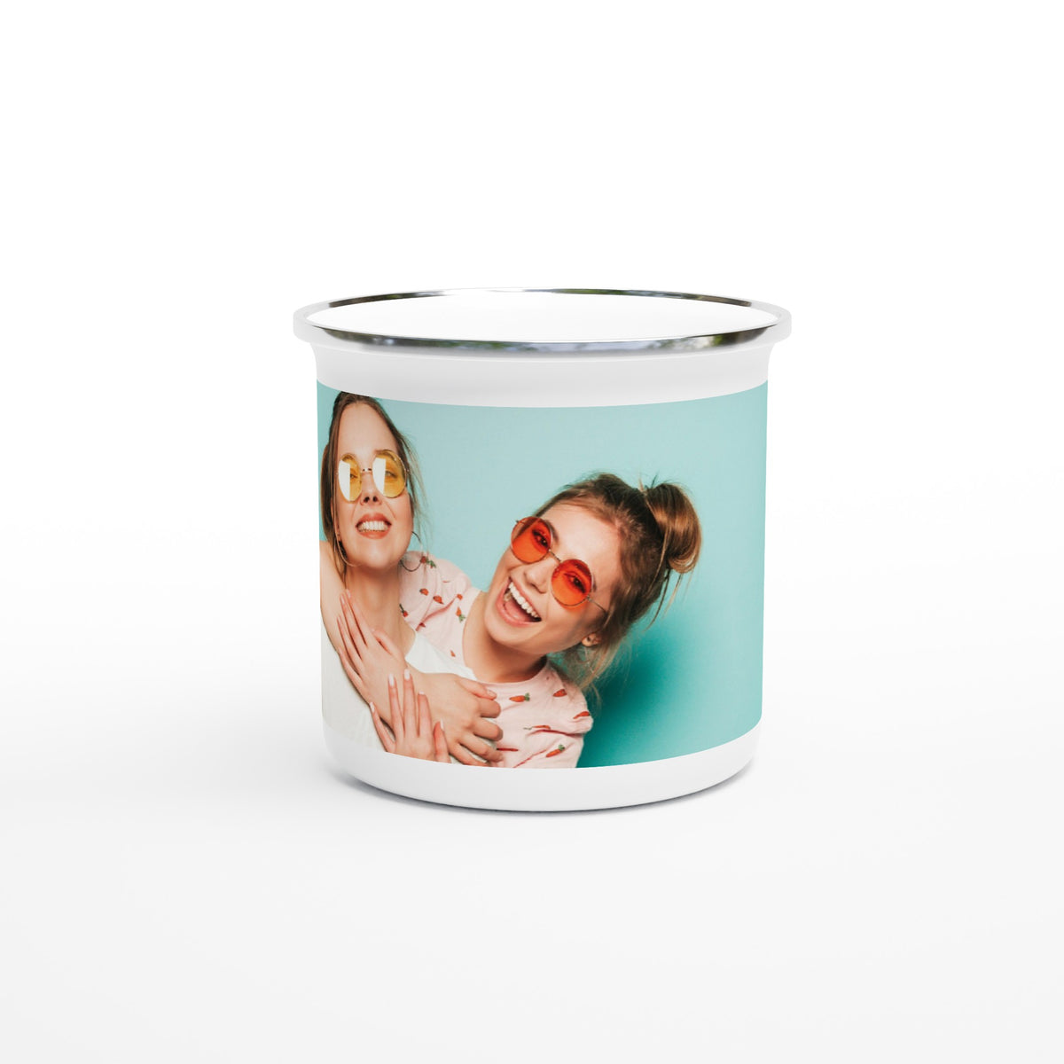 Emaille Tasse personalisieren