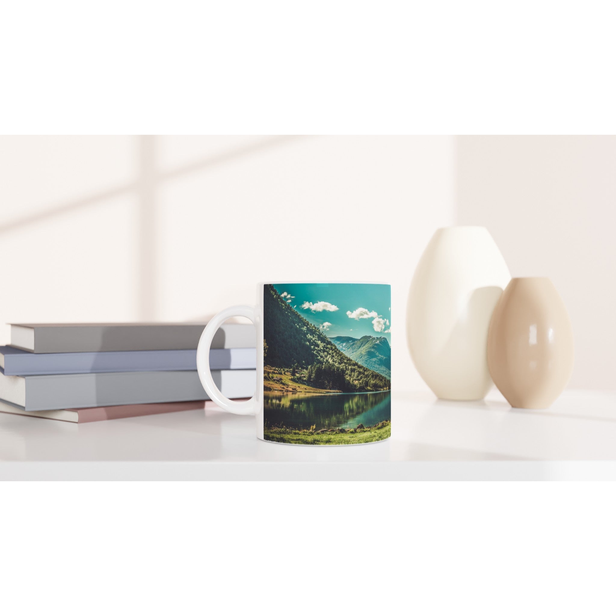 Panorama druck Tasse