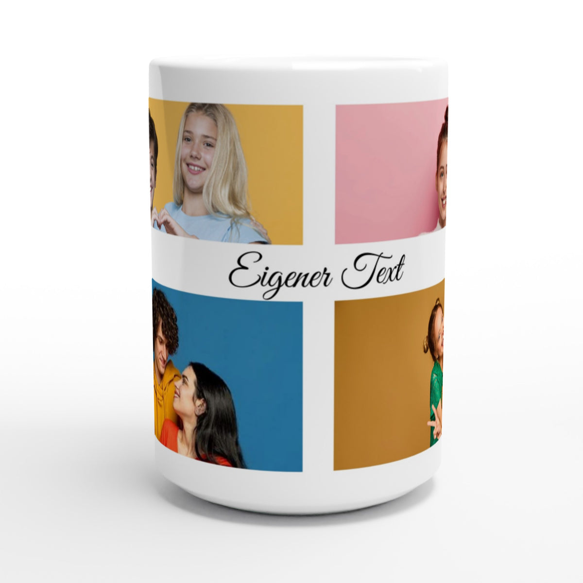 Tasse selbst gestalten mit Fotos und Text