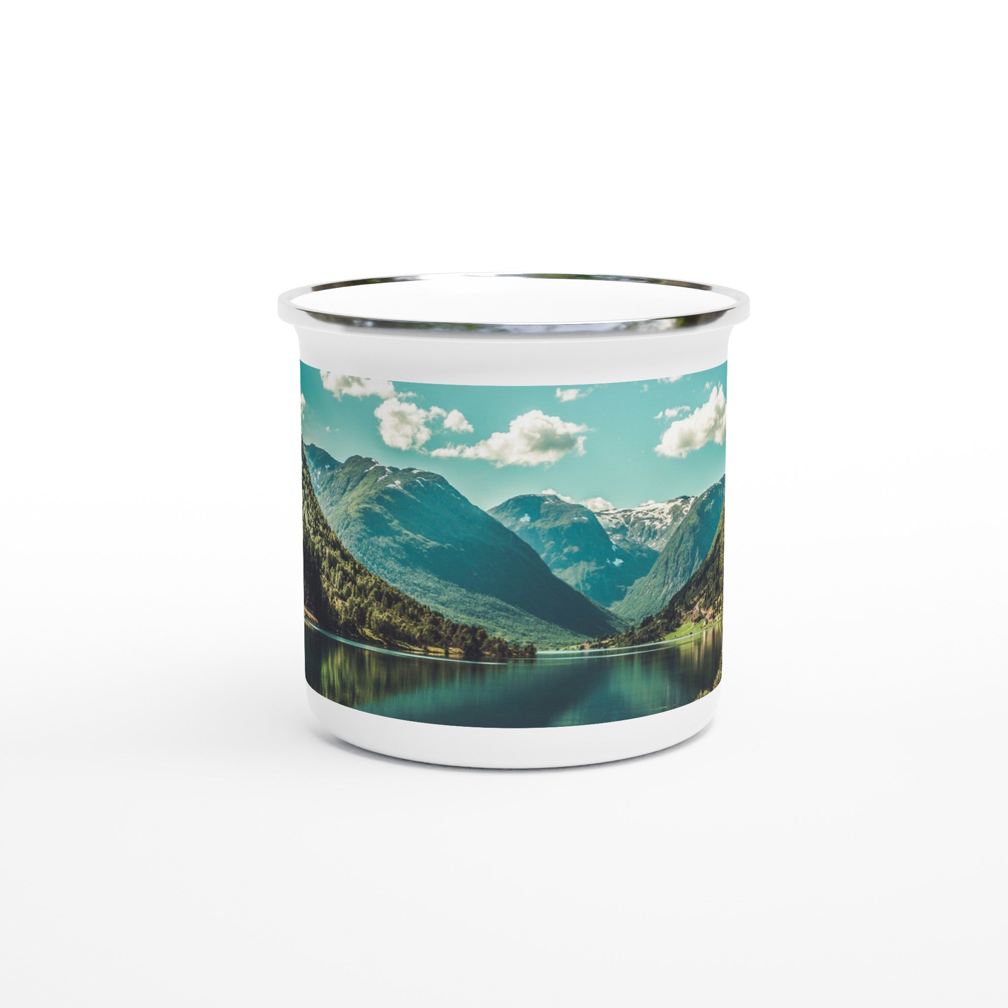 Emaille Tasse 