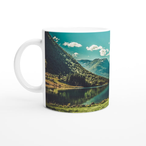 Panorama Tasse bedrucken mit Foto
