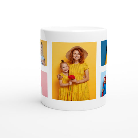 Fotocollage Tasse mit 5 Fotos | 330ml